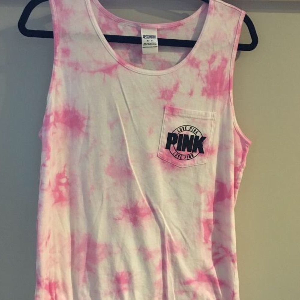 VS PINK —Tye Dye Tank Top